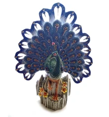 Павлин фарфоровый (37×29×13 см) купить в интернет магазине подарков ПраздникШоп