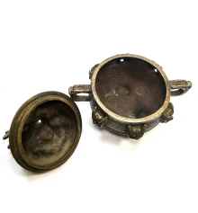 Аромакурительница бронзовая «Дракон» (9.5×10×8 см) купить в интернет магазине подарков ПраздникШоп