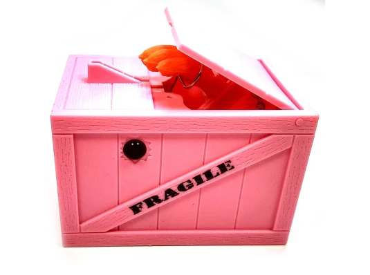 Копилка «Механическая рука» на батарейках (11×7.5×7 см) купить в интернет магазине подарков ПраздникШоп