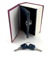 Книга- сейф «Книга» коричневая (11.5×8×4.5 см) купить в интернет магазине подарков ПраздникШоп