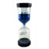 Годинник пісочний 60 хв синій пісок (13×5.5×5.5 см)