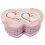 Шкатулка музыкальная «Сердечки» (16×10×6.5 см) купить в интернет магазине подарков ПраздникШоп
