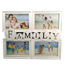 Фоторамки (4 фото) (фото 15×10 см ) (36×30×1.5 см) купить в интернет магазине подарков ПраздникШоп
