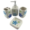 Набір для ванної керамічний блакитний (26×22×8 см)