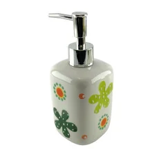 Набор для ванной керамический салатовый (26×22×8 см) купить в интернет магазине подарков ПраздникШоп