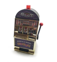 Интрактивная копилка «Однорукий бандит» (21×10×10 см) купить в интернет магазине подарков ПраздникШоп