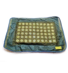 Наволочка на подушку массажная с нефритовыми вставками (50×31×1 см) купить в интернет магазине подарков ПраздникШоп