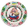Тарілка «Козак з Варениками» розписано вручну (24 см)