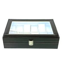 Шкатулка для часов на 12 шт. (30.5×20.5×8 см) купить в интернет магазине подарков ПраздникШоп