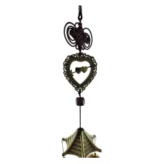 Музыка ветра «Сердечки» (44×7.5×7.5 см) купить в интернет магазине подарков ПраздникШоп