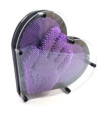 Пинарт «Сердце» синий (22.5×20×4.5 см) купить в интернет магазине подарков ПраздникШоп