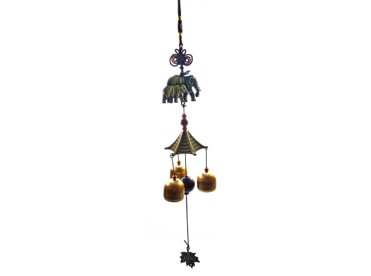 Музыка ветра «Слоны» (43×7.5×7.5 см) купить в интернет магазине подарков ПраздникШоп