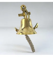 Колокол рында с якорем бронза (d-18 см h-21 см)(7") (1350 г) купить в интернет магазине подарков ПраздникШоп