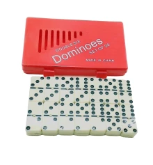 Домино в красном кейсе (17.5×10.5×2.5 см) купить в интернет магазине подарков ПраздникШоп