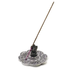 Подставка под благовония «Ганеша» металл (d -9.8 см h-5.8 см) (Непал) купить в интернет магазине подарков ПраздникШоп