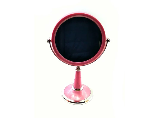 Зеркальце настольное розовое (28×18×11.5 см) купить в интернет магазине подарков ПраздникШоп