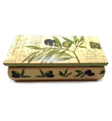 Шкатулка «Оливки» (9×16×7.5 см) массив дерева купить в интернет магазине подарков ПраздникШоп