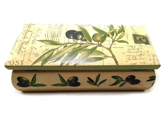 Шкатулка «Оливки» (9×16×7.5 см) массив дерева купить в интернет магазине подарков ПраздникШоп