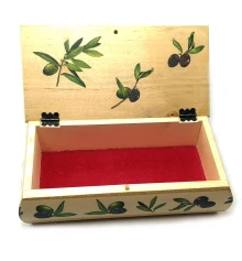 Шкатулка «Оливки» (9×16×7.5 см) массив дерева купить в интернет магазине подарков ПраздникШоп