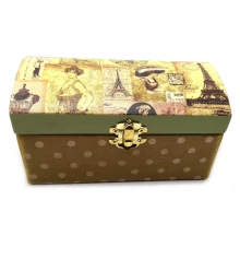 Шкатулка «Ретро» (16×8×8 см) массив дерева купить в интернет магазине подарков ПраздникШоп