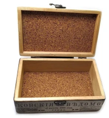 Шкатулка «Старый Харьков Университетская горка» (20.5×12.5×8 см) из массива дерева купить в интернет магазине подарков ПраздникШоп