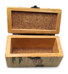 Шкатулка «Оливки» (16×8×8 см) массив дерева купить в интернет магазине подарков ПраздникШоп