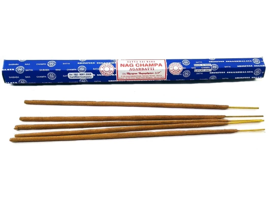 Nagchampa (Нагчампа) (50 грм.) (40 см) (Satya) масала благовоние купить в интернет магазине подарков ПраздникШоп
