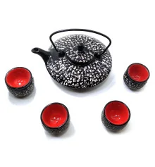 Сервиз керамический (чайник 900мл купить в интернет магазине подарков ПраздникШоп