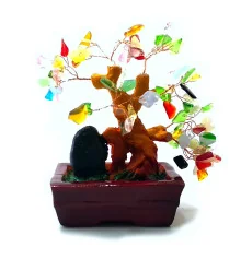 Дерево с камнями (10×7×12 см) купить в интернет магазине подарков ПраздникШоп