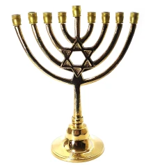 Подсвечник «Ханукия» бронзовый (21×16.5×8.5 см) (515 г) купить в интернет магазине подарков ПраздникШоп