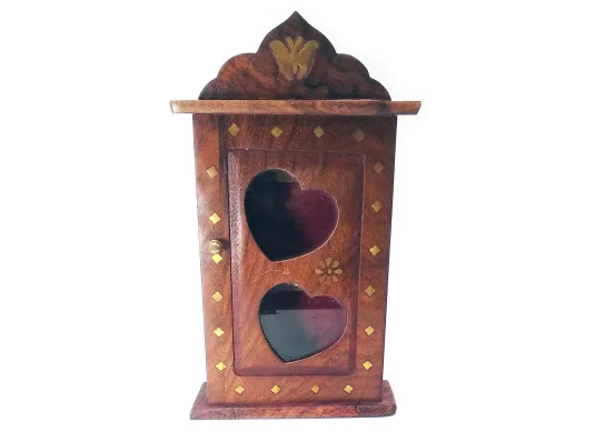 Ключница из розового дерева с инкрустацией (29×16.5×6 см) купить в интернет магазине подарков ПраздникШоп