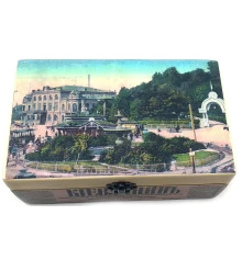 Шкатулка «Европейская площадь» (20.5×12.5×8 см) из массива дерева купить в интернет магазине подарков ПраздникШоп