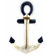 Якорь деревянный (43.5×30×2 см) купить в интернет магазине подарков ПраздникШоп