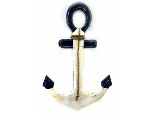 Якорь деревянный (43.5×30×2 см) купить в интернет магазине подарков ПраздникШоп