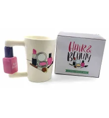 Чашка керамическая «Beauty» (8.5×12×11 см) (300 мл) купить в интернет магазине подарков ПраздникШоп