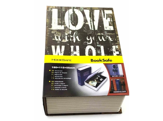 Книга- сейф «LOVE» (18×12×5.5 см) купить в интернет магазине подарков ПраздникШоп