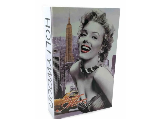 Книга- сейф Marilyn Monroe (24.5×16×5.5 см) купить в интернет магазине подарков ПраздникШоп