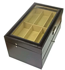 Шкатулка для очков на 12 шт. (34×19×16 см) купить в интернет магазине подарков ПраздникШоп