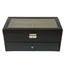 Шкатулка для очков на 12 шт. (34×19×16 см) купить в интернет магазине подарков ПраздникШоп