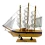 Модель парусника на подставке (24) (24.5×24×6 см) A купить в интернет магазине подарков ПраздникШоп