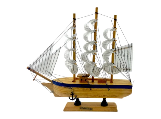 Модель парусника на подставке (24) (24.5×24×6 см) A купить в интернет магазине подарков ПраздникШоп