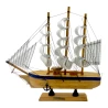 Модель парусника на подставке (24) (24.5×24×6 см) A