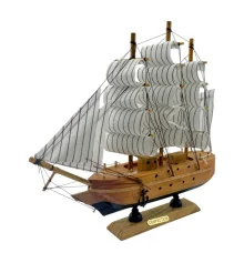 Модель парусника на подставке (24) (24.5×24×6 см) D купить в интернет магазине подарков ПраздникШоп