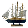 Модель парусника на подставке (24) (24.5×24×6 см) E