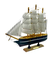 Модель парусника на подставке (24) (24.5×24×6 см) E купить в интернет магазине подарков ПраздникШоп