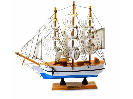 Модель парусника на подставке (24) (24.5×24×6 см) F купить в интернет магазине подарков ПраздникШоп
