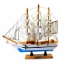 Модель парусника на подставке (24) (24.5×24×6 см) F