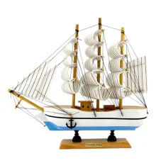Модель парусника на подставке (24) (24.5×24×6 см) F купить в интернет магазине подарков ПраздникШоп
