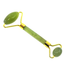 Массажер нефритовый двойной валик с ручкой в футляре Fine (14.5×5.5×2 см) купить в интернет магазине подарков ПраздникШоп