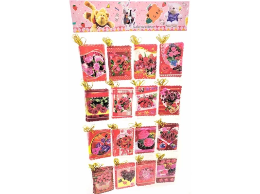 Валентинки (набор 160 штук) (открытка 7×9 см) купить в интернет магазине подарков ПраздникШоп